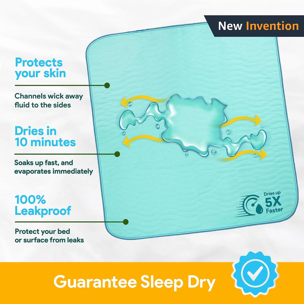 IMPROVIA® Washable Underpads 34" x 36" (Pack of 10) Heavy Absorbenc IMPROVIA Au supplements