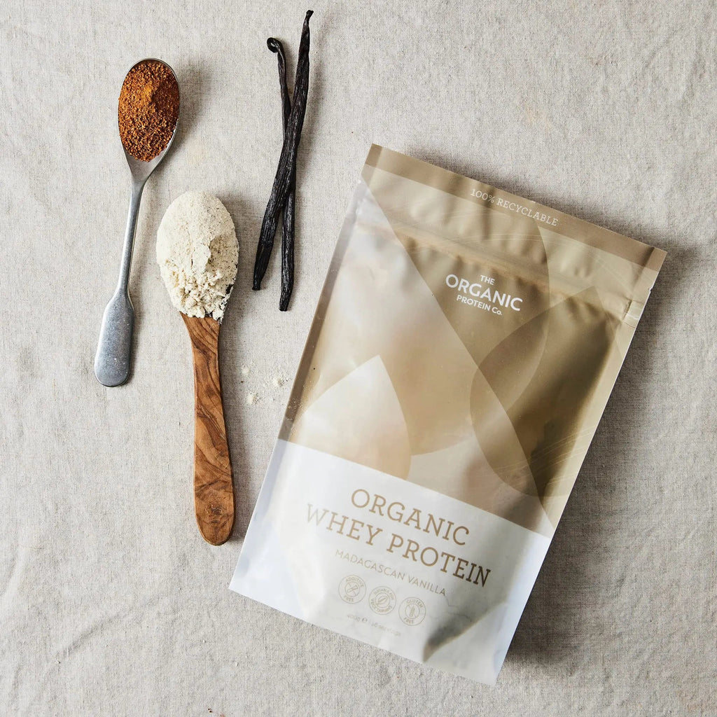 The Organic Protein Co. - Madagascan Vanilla Organic Whey Protein Powder The Organic Protein Company Au supplements