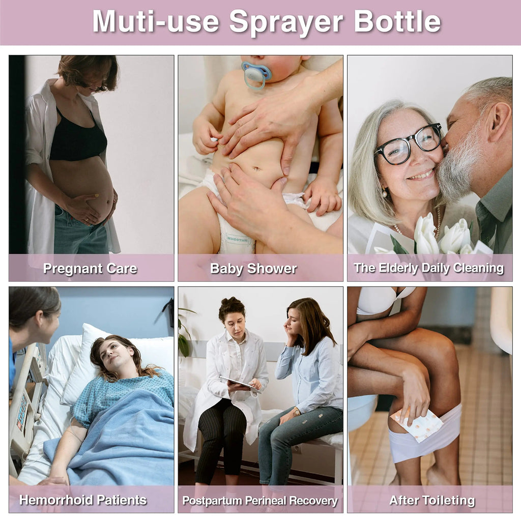 TopQuaFocus 12oz Perineal Bottle for Postpartum Care Portable Travel Peri Sprayer Bidet Postpartum TopQuaFocus Au supplements