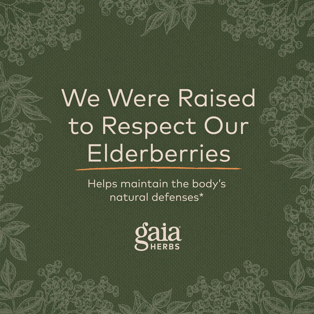 Gaia Herbs Black Elderberry (Sambucus Nigra) Extra Strength Gummies Gaia Herbs Au supplements