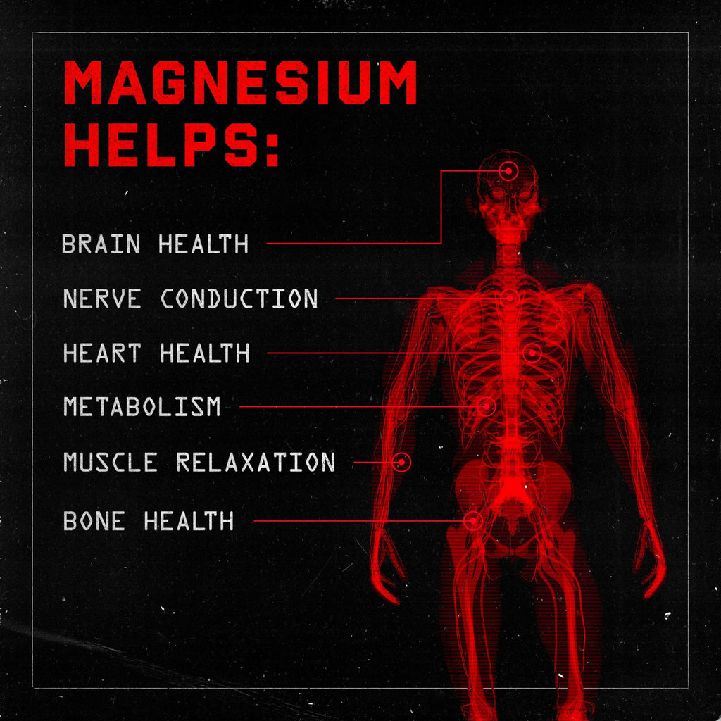 Jocko Fuel Magnesium Complex Supplement - Magnesium Glycinate, Citrate, & Taurate Capsules Dietary Supplement for Muscle Recovery & Relaxation, Heart, Nerve, Bone Support, & Sleep 30-Day Supply Jocko Fuel Au supplements