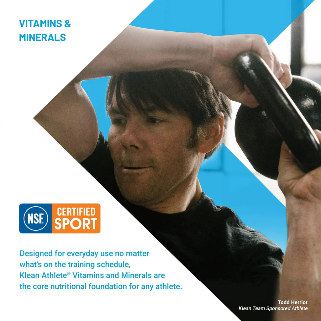 Klean Athlete Klean Multivitamin - Essential Nutrients & Antioxidants for Optimal Health - NSF Certified for Sport - 60 Tablets Klean Athlete Au supplements