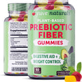 Yuve Prebiotic Fiber Gummies - Delicious - 3g Soluble Fiber Supplement - Supports Digestive Health & Regularity - Vegan & Gluten-Free Fiber Gummies for Adults & Kids