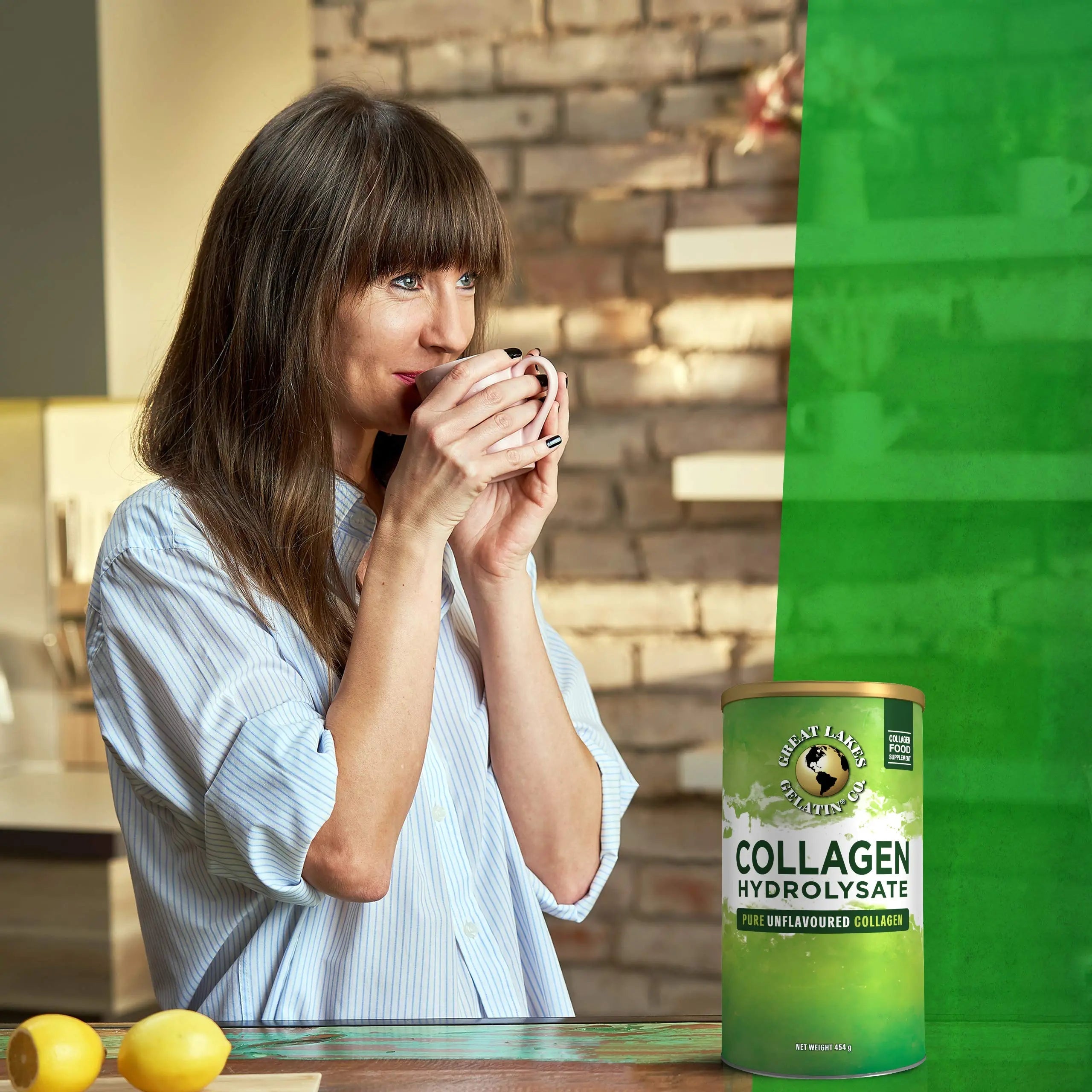 Great Lakes Gelatin Collagen Hydrolysate, Grass-Fed Bovine Hydrolysed Collagen Peptides Protein Great Lakes Gelatin Au supplements