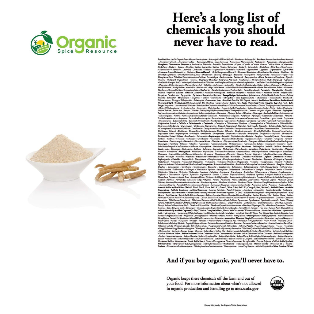 Organic Ashwagandha Root Powder - 1.10 lbs (17.64 oz) | Resealable Kraft Bag,Non-GMO, Indian Ginseng, Withania Somnifera -100% Raw from India, by SHOPOSR Organic Spice Resource Au supplements