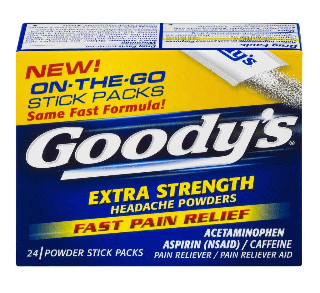 Goody's Extra Strength Powders | Fast Pain Relief | Aspirin & Caffeine | 24 Count Goody's Au supplements