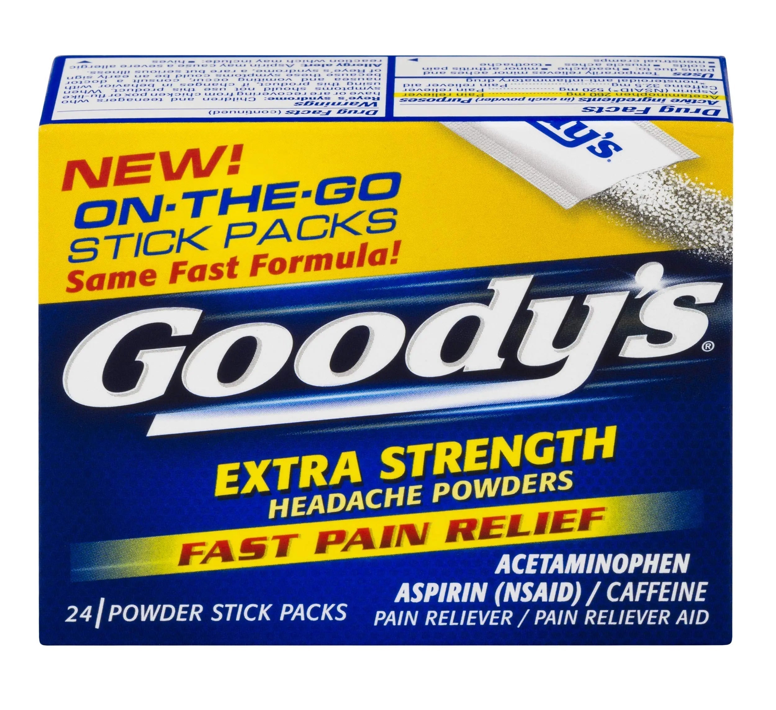 Goody's Extra Strength Powders | Fast Pain Relief | Aspirin & Caffeine | 24 Count Goody's Au supplements