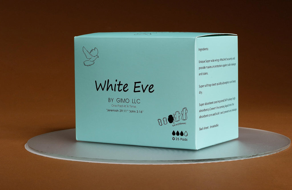 WHITE EVE Sanitary Pad Ultra Thin Sanitary Pads for Women with Fast Absorption and Leak Guard WHITE EVE Au supplements