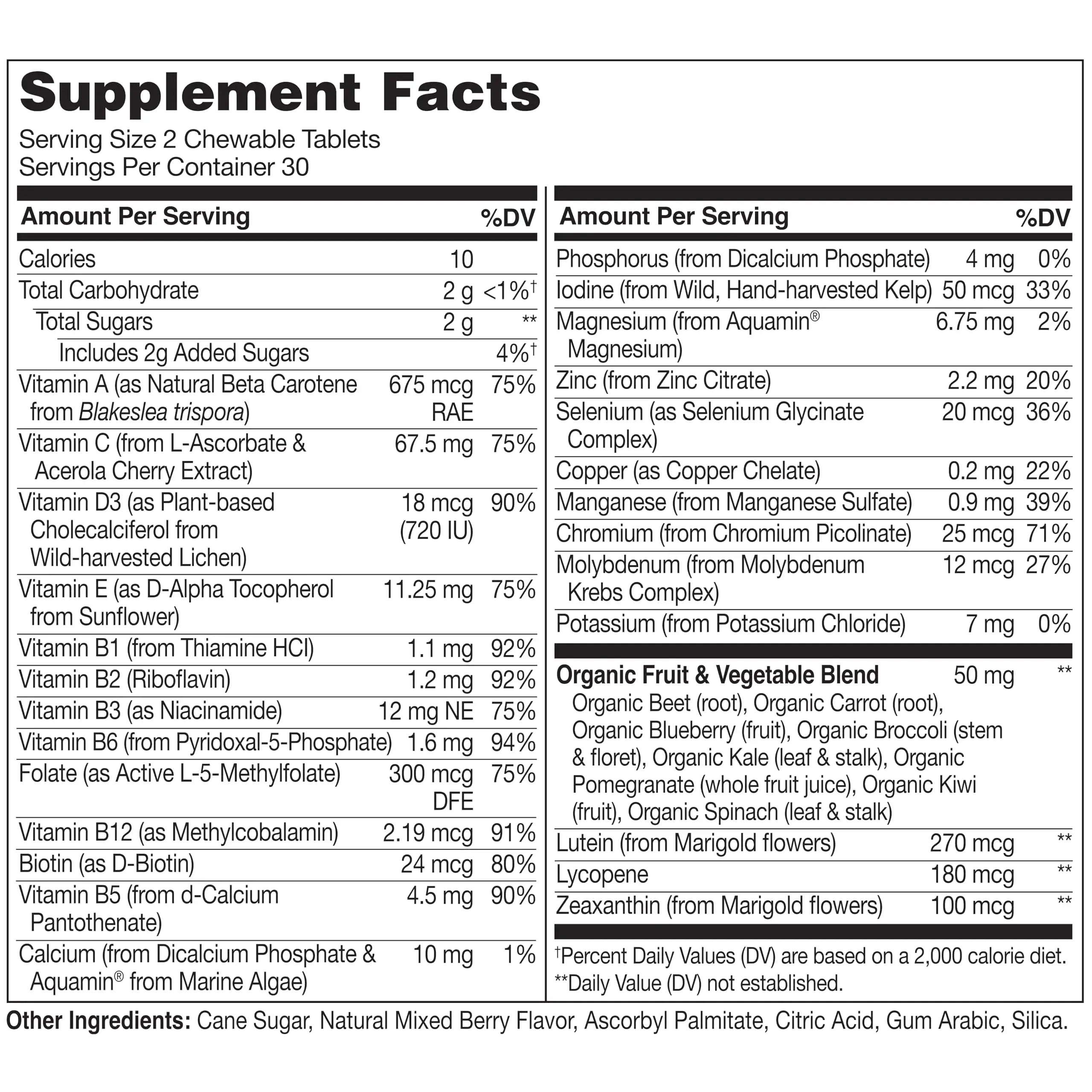 NATURELO Chewable Vitamin for Kids Multivitamin with Whole Food Organic Fruit Blend - 60 Tablets for Children NATURELO Au supplements