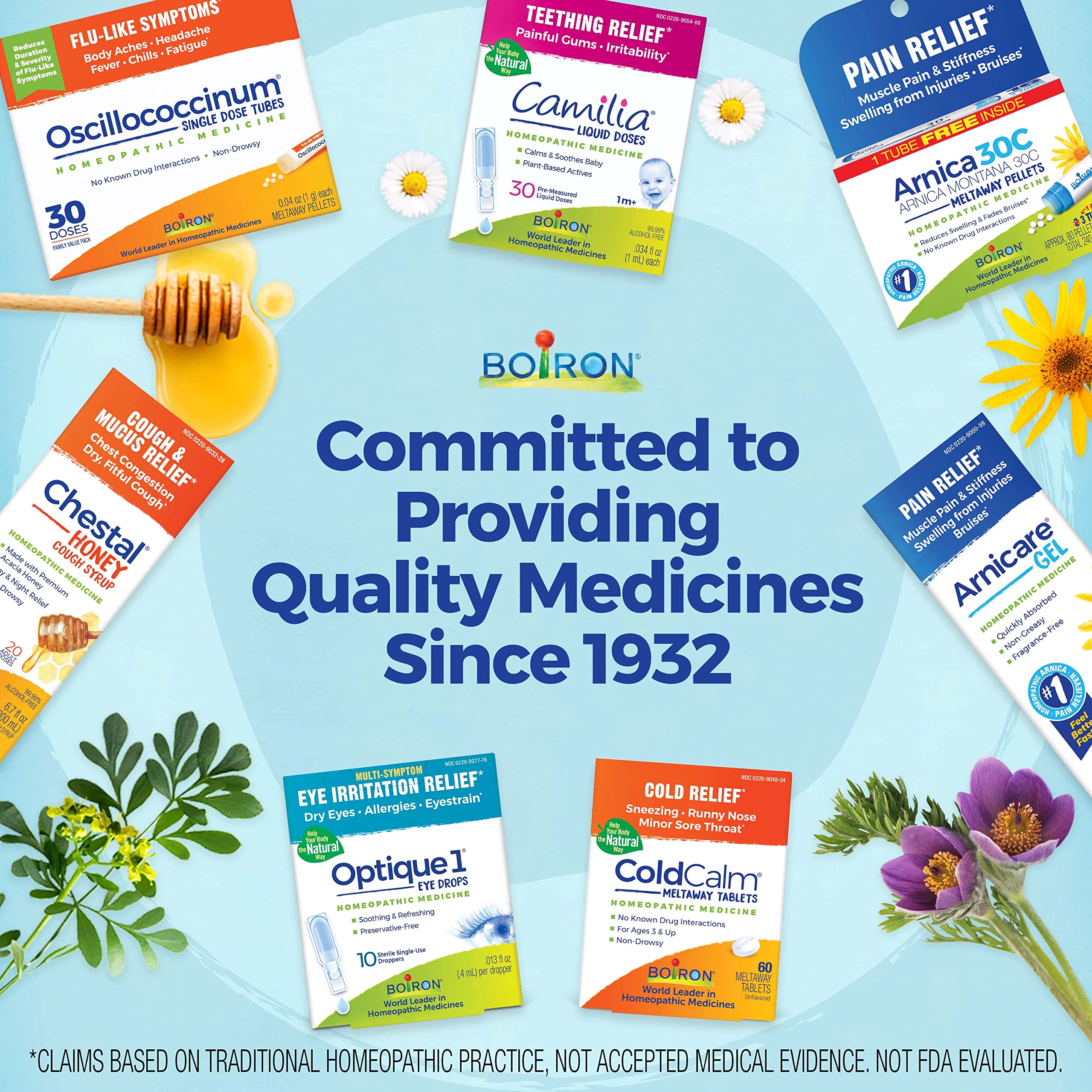 Boiron Arnicare Tablets for Pain Relief from Muscle Pain, Joint Soreness, Swelling from Injury or Bruises - 120 Count (2 Pack of 60) Boiron Au supplements