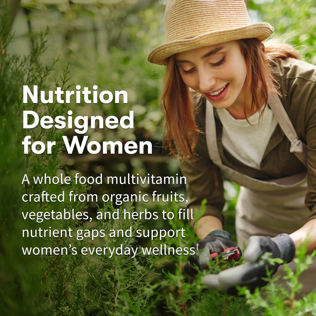 Garden of Life Organics Multivitamin for Women - Women's Once Daily Multi - Whole Food Multi with Iron, Biotin, Vegan Organic Womens Multivitamin for Health Garden of Life Au supplements