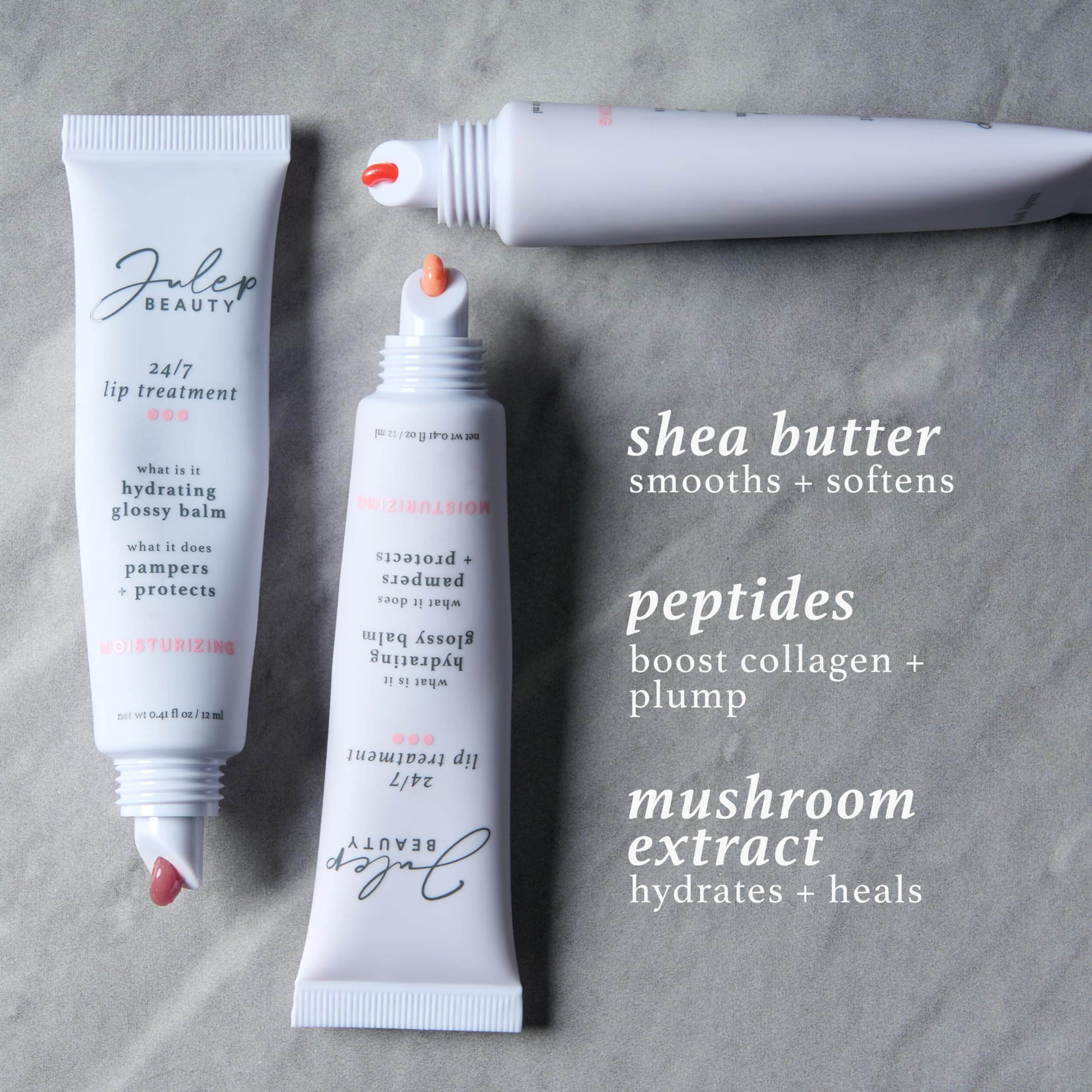 Julep 24/7 Lip Treatment – Hydrating & Glossy Lip Balm and Lip Sleeping Mask with Shea Butter – Moisturize