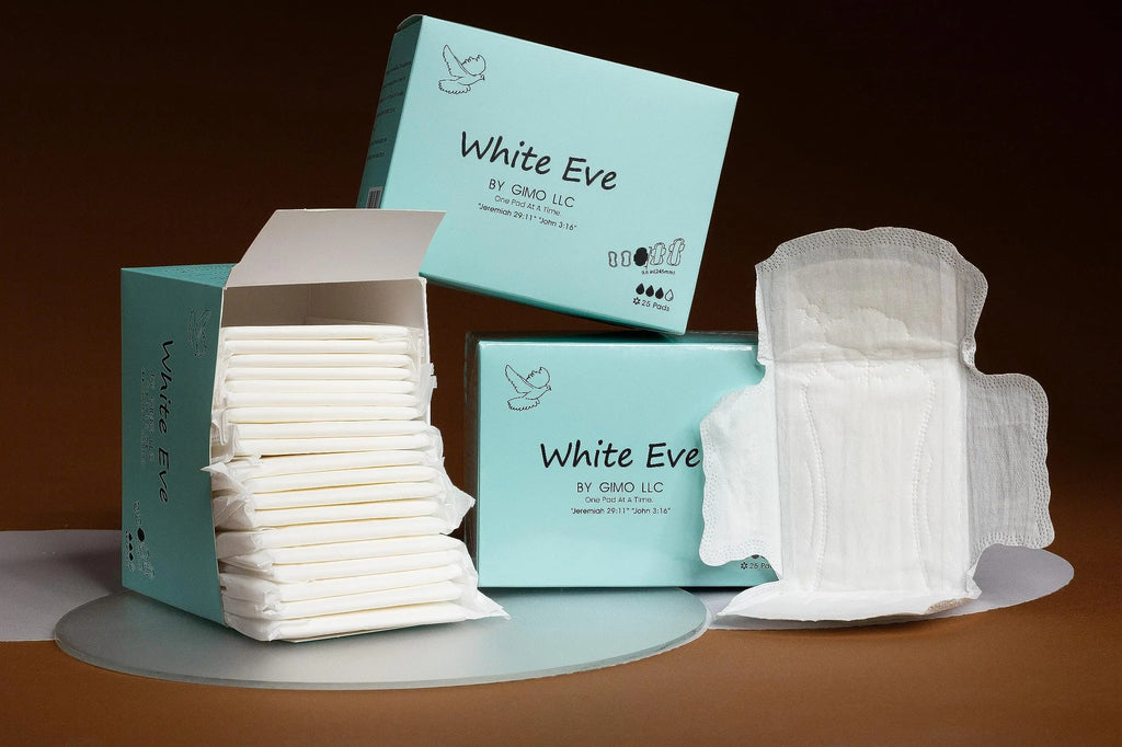 WHITE EVE Sanitary Pad Ultra Thin Sanitary Pads for Women with Fast Absorption and Leak Guard WHITE EVE Au supplements