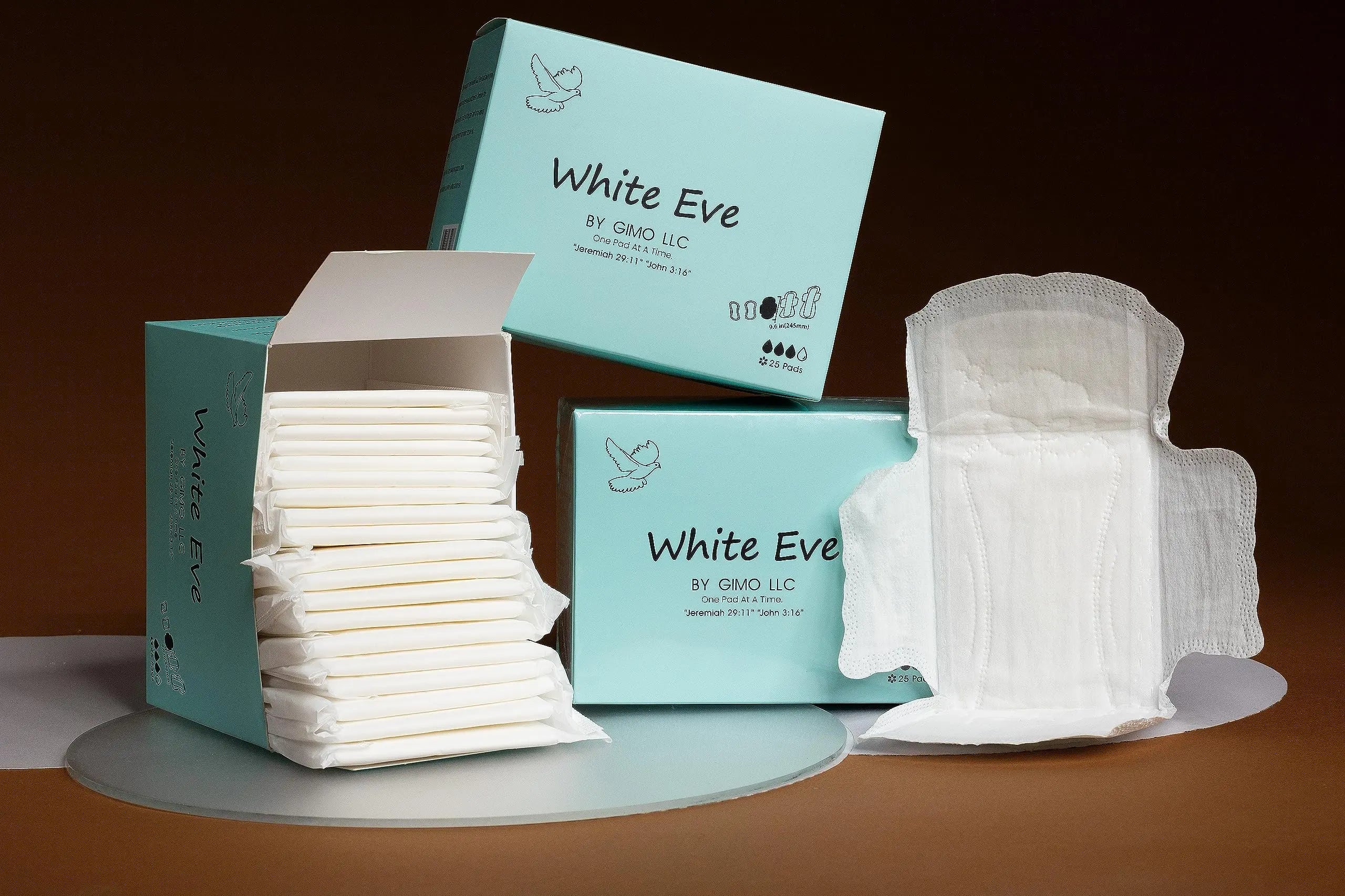 WHITE EVE Sanitary Pad Ultra Thin Sanitary Pads for Women with Fast Absorption and Leak Guard WHITE EVE Au supplements