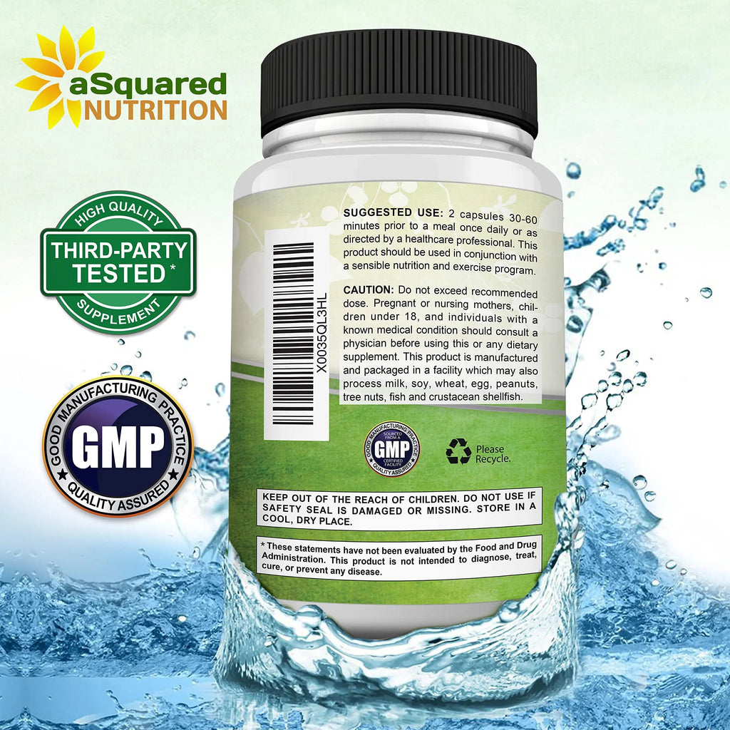 aSquared Nutrition Garcinia Cambogia 1600mg-180 Capsules-Natural Pure Extract Pills aSquared Nutrition Au supplements