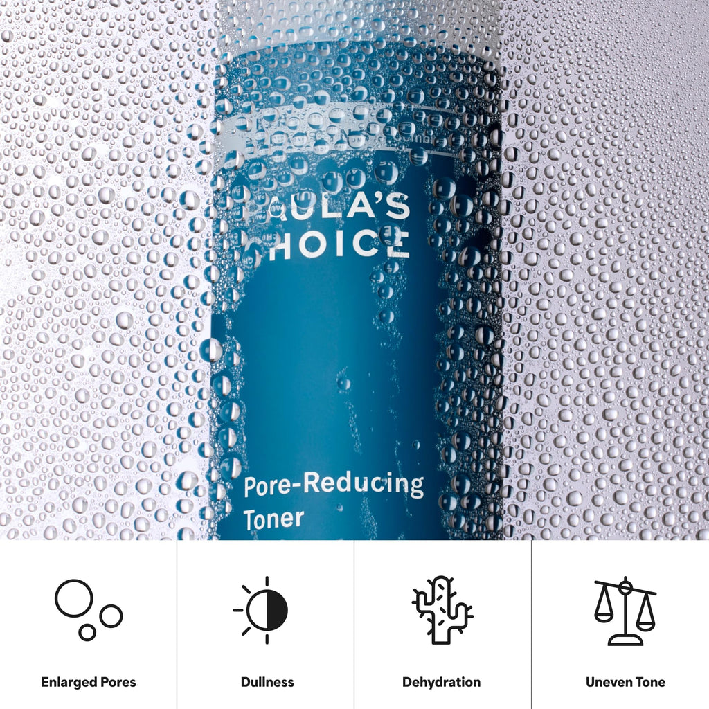 Paula's Choice Skin Balancing Pore-Reducing Face Toner with Niacinamide, for Oily Skin & Combination, Minimizes Large Pores,