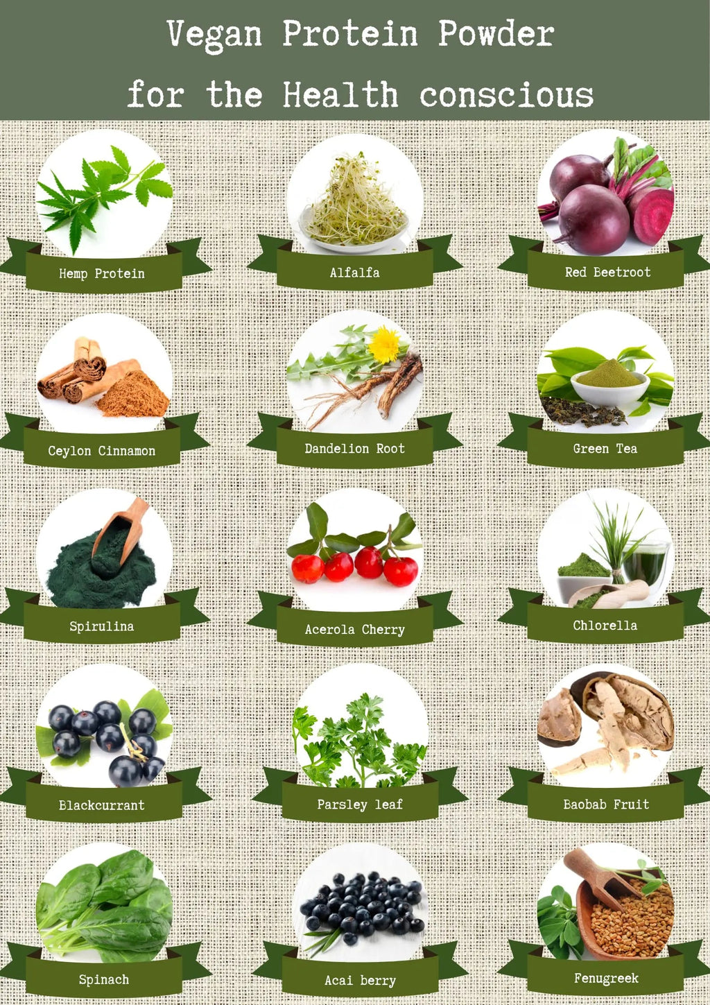 Complementary Supplements - BodyFuel Hemp Protein Powder Plus 14 Superfoods & Phytonutrients Complementary Supplements Au supplements