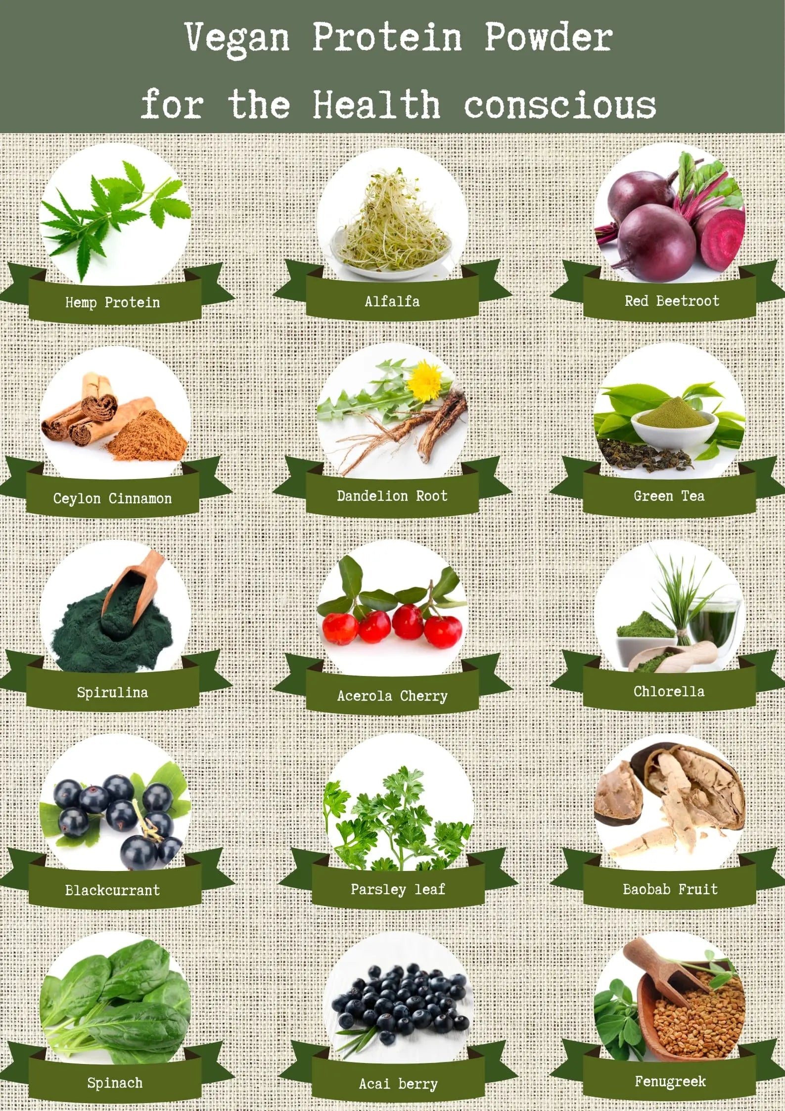 Complementary Supplements - BodyFuel Hemp Protein Powder Plus 14 Superfoods & Phytonutrients Complementary Supplements Au supplements