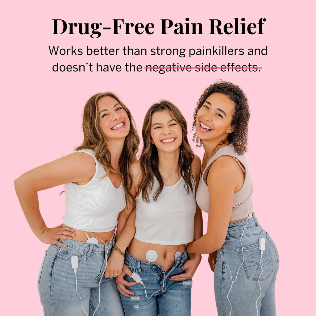 Pixie Period Pain Relief Device - Best PMS Relief Simulator with TENS Technology - Thinnest Wearable Tens Unit - Unnoticeable Under Clothes - Menstrual Cramp Comfort for Feminine Care Pixie Cup Au supplements