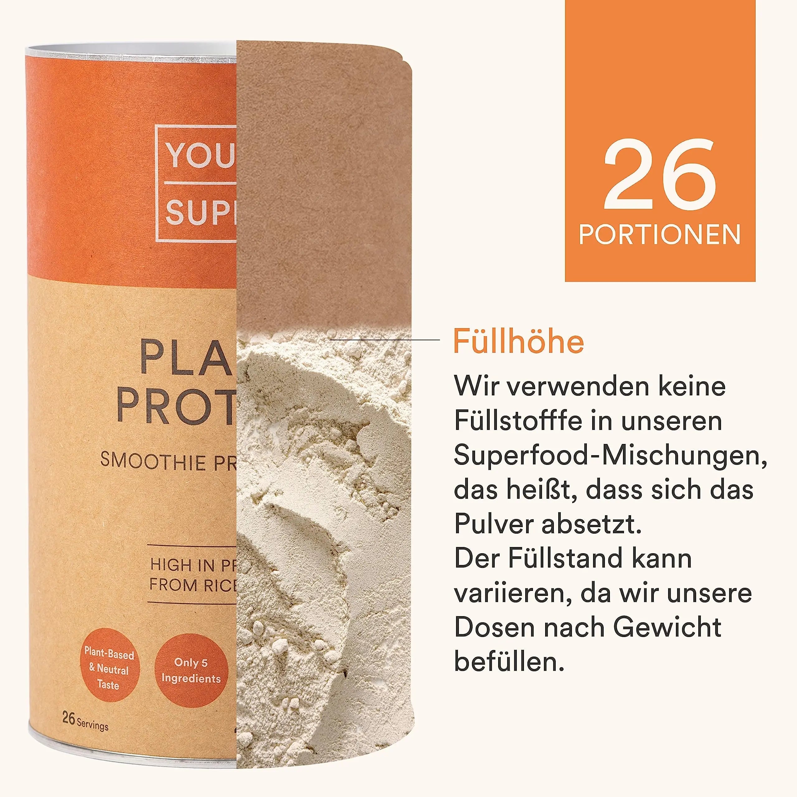Your Super Plant Protein Organic Superfood Powder – Plant Based Protein Powder for Muscle Growth Your Super Au supplements