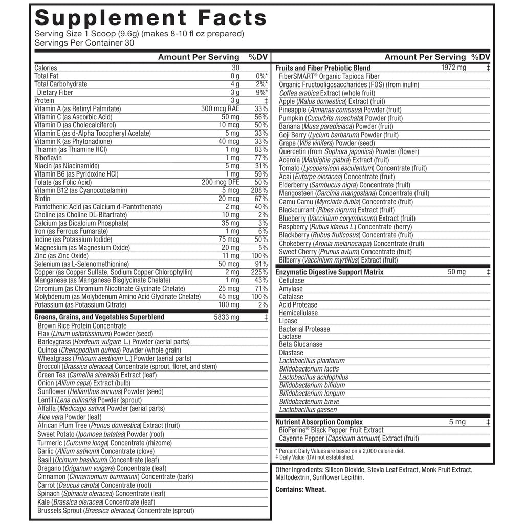 FORCE FACTOR Smarter Greens Daily Wellness Powder to Support Energy, Immunity & Digestion Force Factor Au supplements
