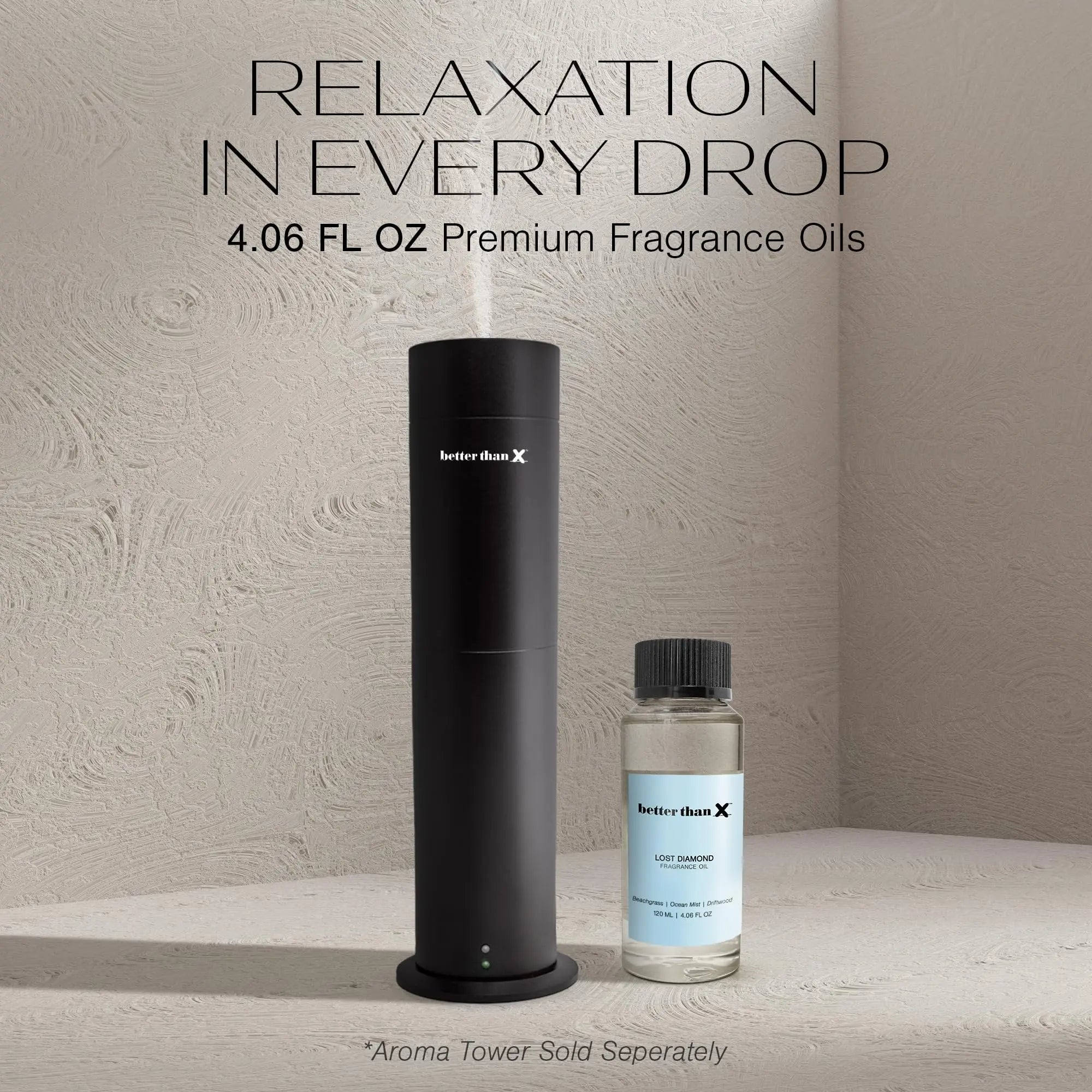 Better Than X Beachgrass Fragrance Oil - Lost Diamond Oceanic Scent for Diffusers - Premium Scent BETTER THAN X Au supplements