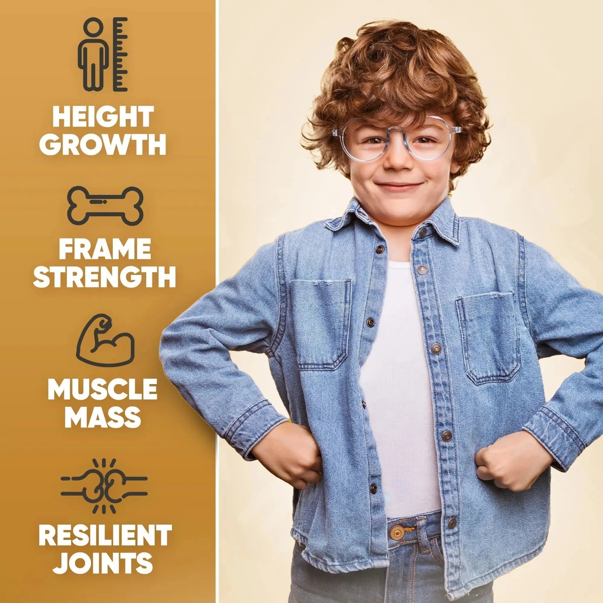 Height Growth Increase Vitamin Gummies, Calcium 100mg, Magnesium Glycinate 30mg, Zinc, Ashwagandha, Vitamin K2 D3 25mg Grow Tall Maximizer Supplement HighSpot Au supplements