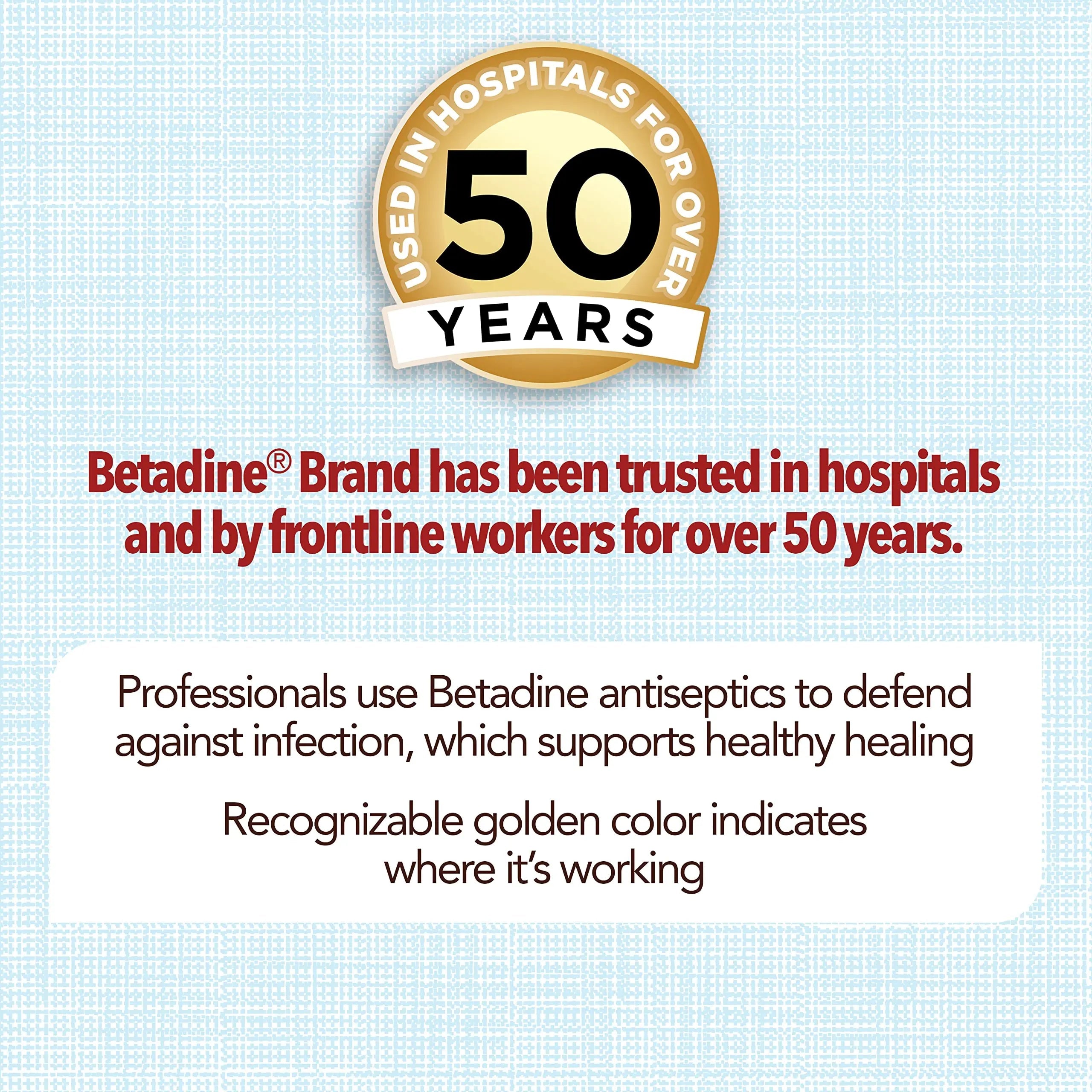 Betadine Antiseptic Liquid First Aid Solution, Povidone-iodine 10%, Infection Betadine Au supplements