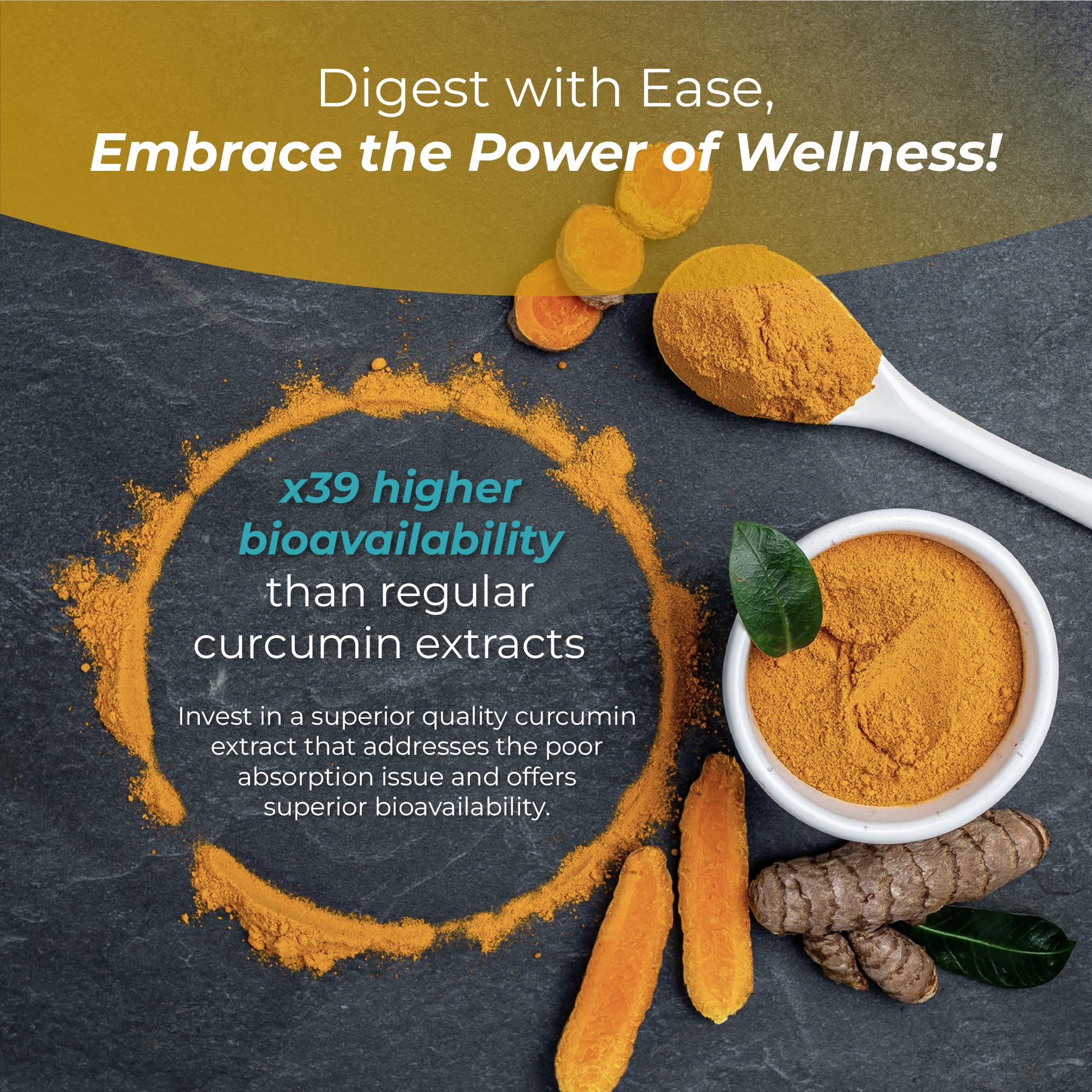 PUREHEALTH RESEARCH Curcumin Extract - High Absorption Turmeric Supplement for Robust Immune Support - Joint Support for Overworked Joints and Muscles - Powered by Curcugen x39 Bioavailable - 1 Bottle PUREHEALTH RESEARCH Au supplements