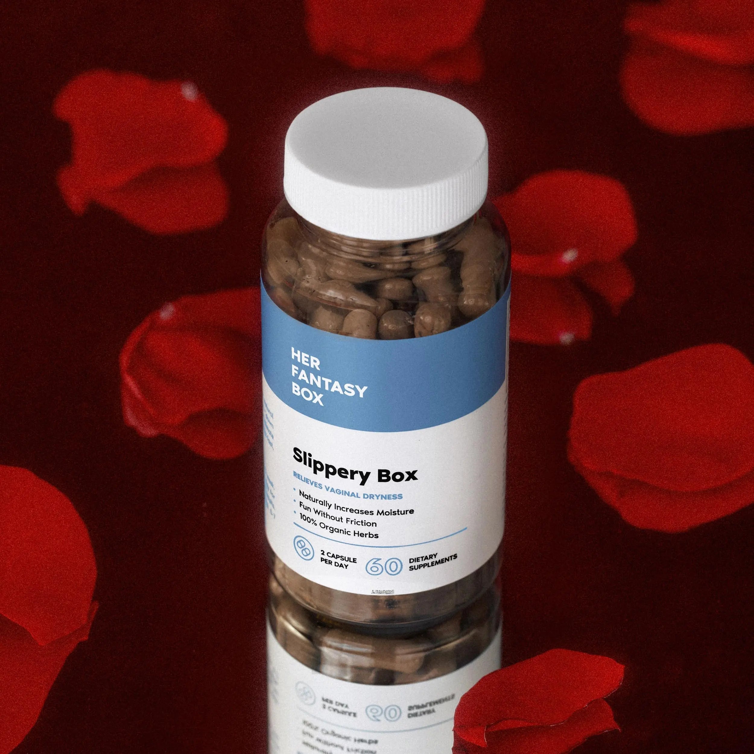 Her Fantasy Box Slippery Box Feminine Care for Vaginal Health | Feminine Care for Women, 60 Fast Her Fantasy Box Au supplements