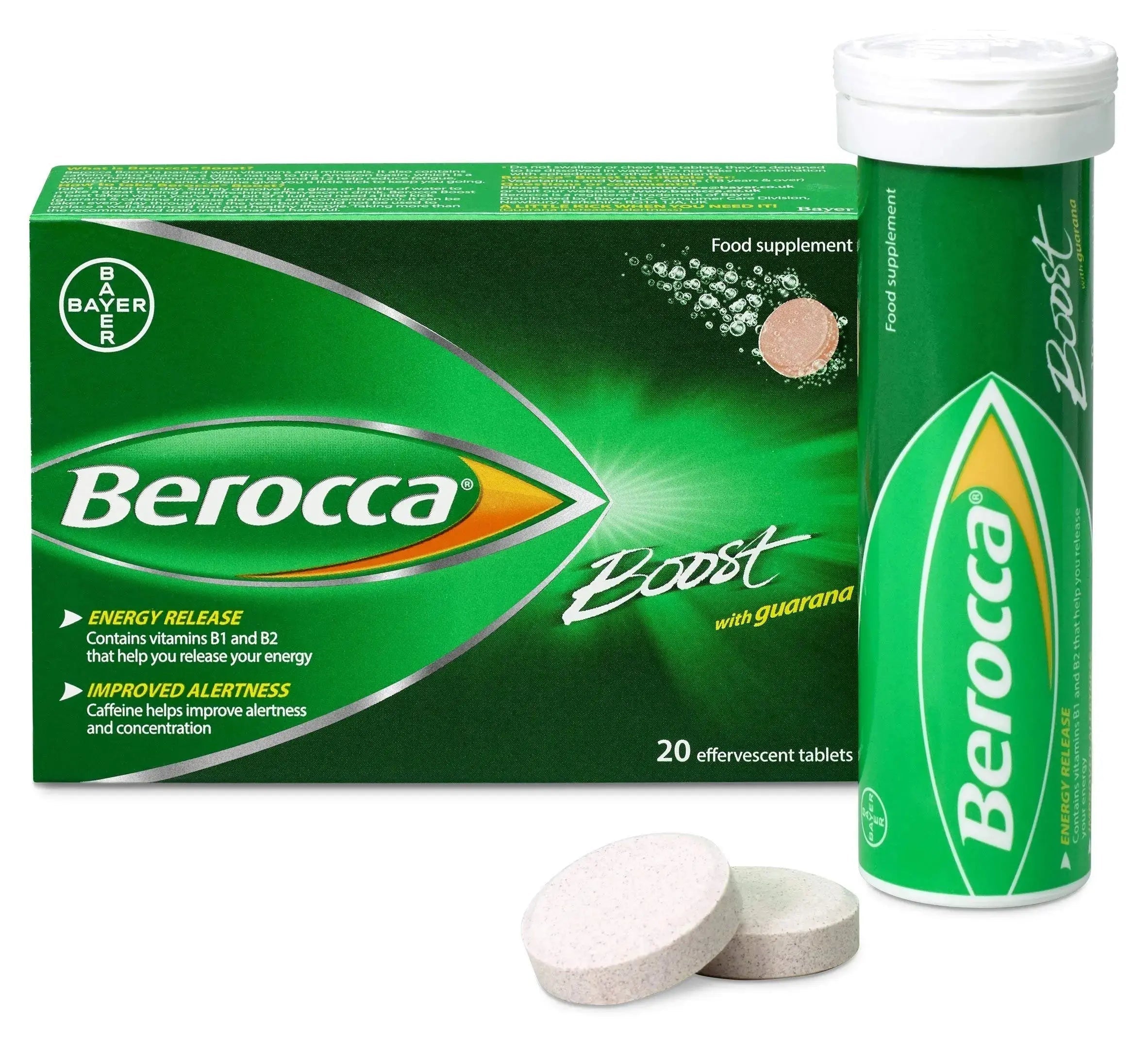 Berocca Boost Multivitamin Tablets Pack Of 20 Berocca Au supplements