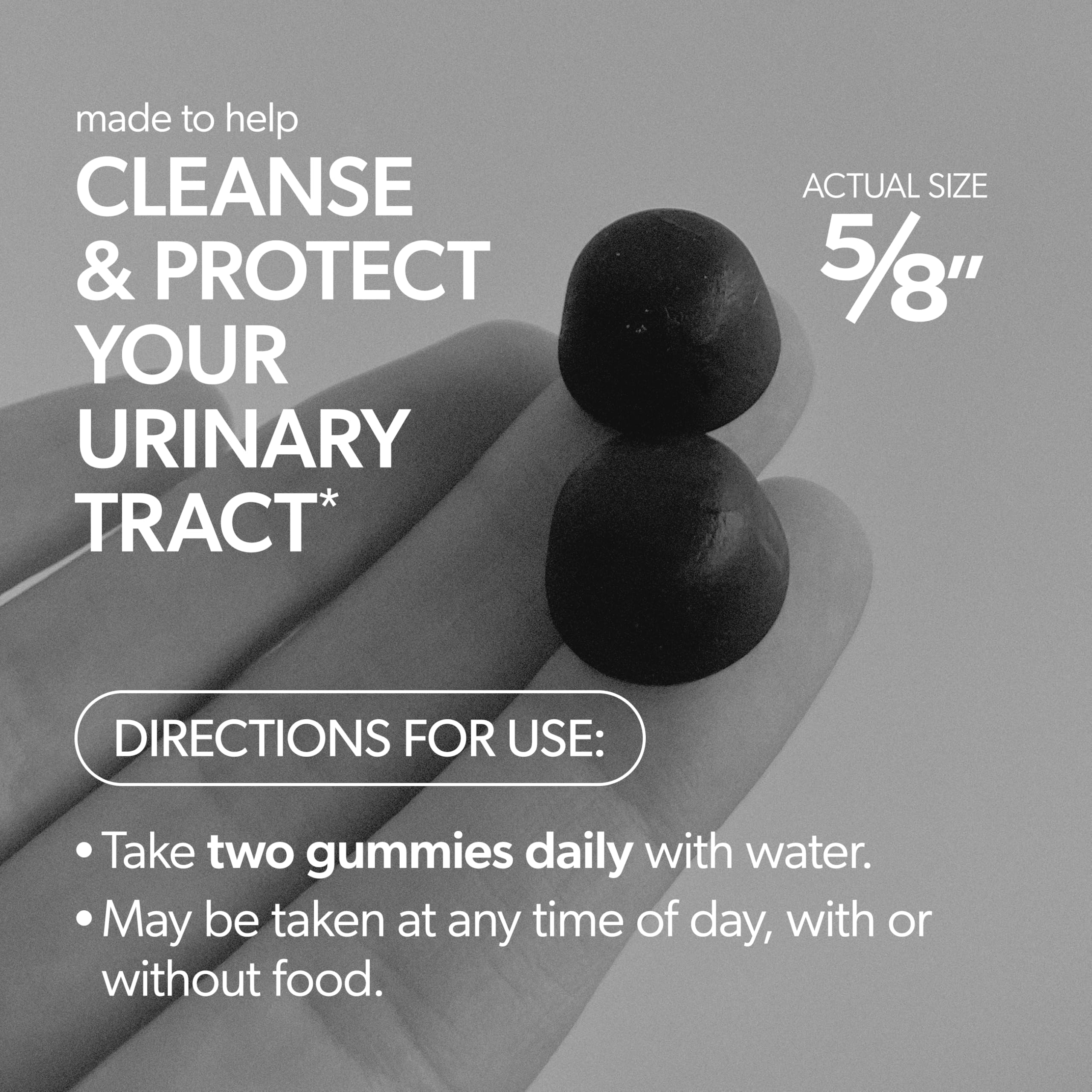 AZO Cranberry Urinary Tract Health Gummies Dietary Supplement, 2 Gummies = 1 Glass of Cranberry Juice, Helps Cleanse & Protect