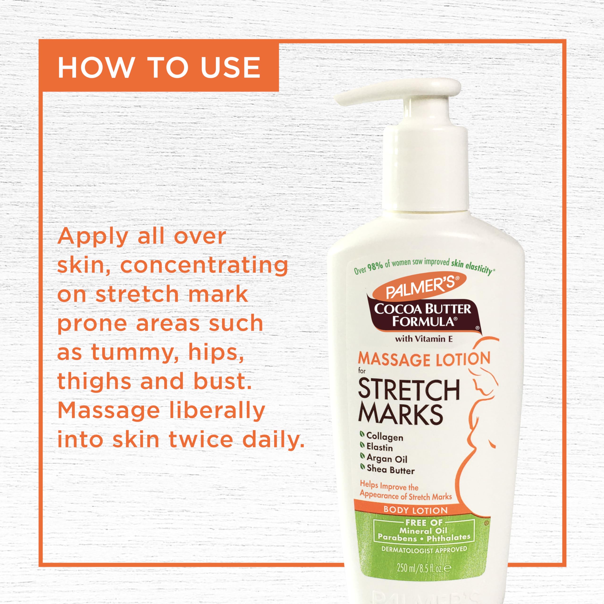 Palmer's Cocoa Butter Formula Massage Lotion For Stretch Marks, Pregnancy Skin Care