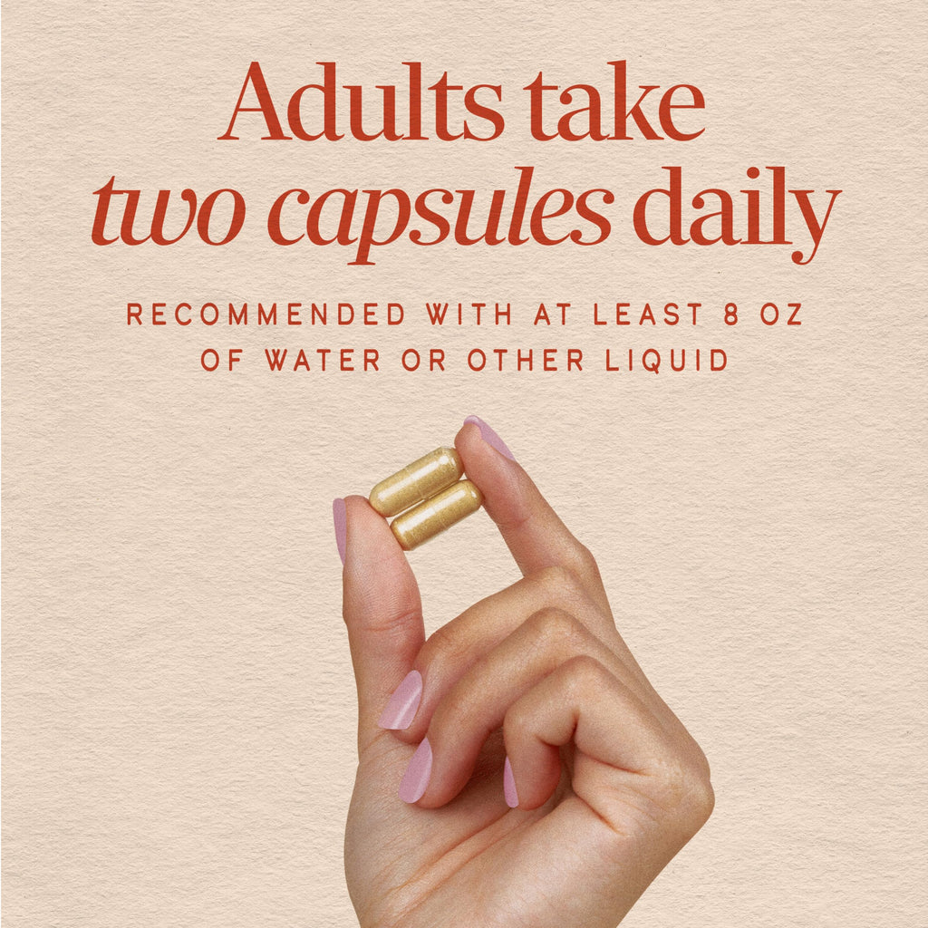 Nature’s Way Ginger Root Capsules, 1100 mg per 2-Capsule Serving Ginger Supplement for Digestive Comfort and Motion-Related Nausea Support