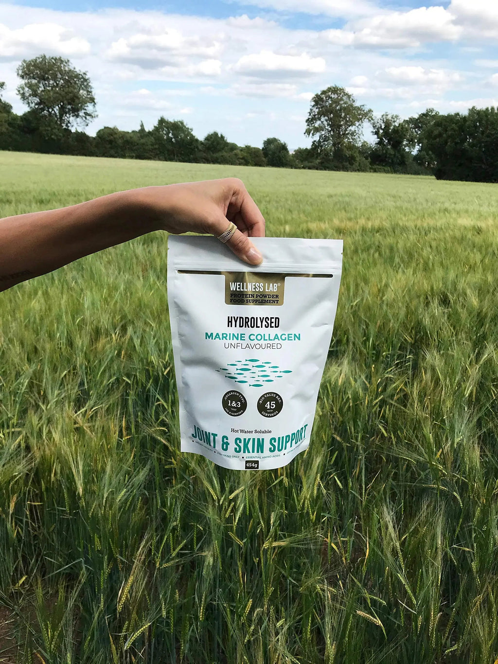 Cleanest Marine Collagen Peptides | Wellness Lab 454g | Type I,III | Highest Bioavailability Hydrolysed Protein Wellness Lab Au supplements