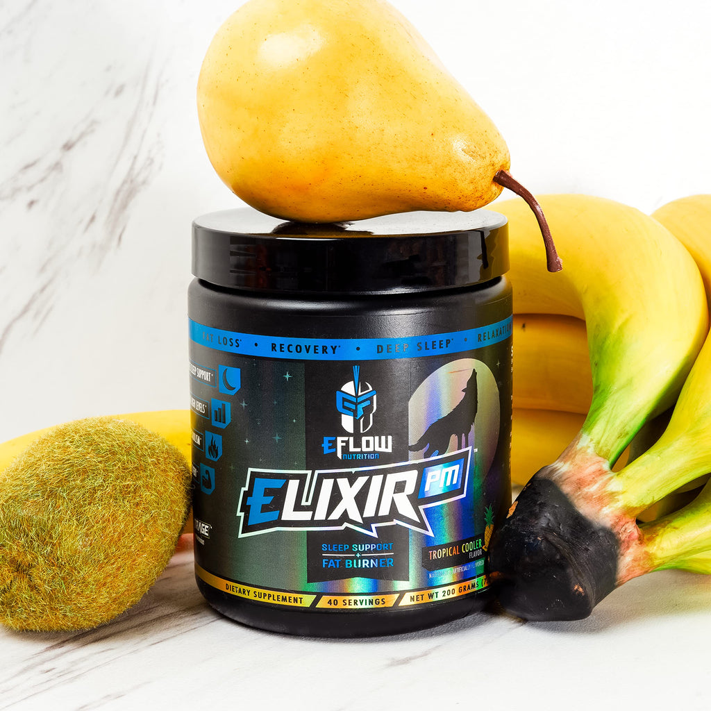 eFlow Nutrition Elixir PM - Night time Fat Burner and Natural Sleep Support - GABA, l-carnitine eFlow Nutrition Au supplements