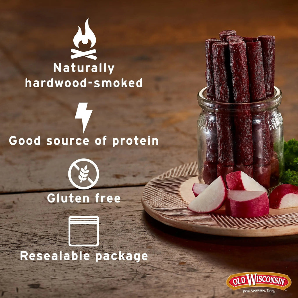 Old Wisconsin Turkey Sausage Snack Sticks, Naturally Smoked, Ready to Eat, High Protein Old Wisconsin Au supplements