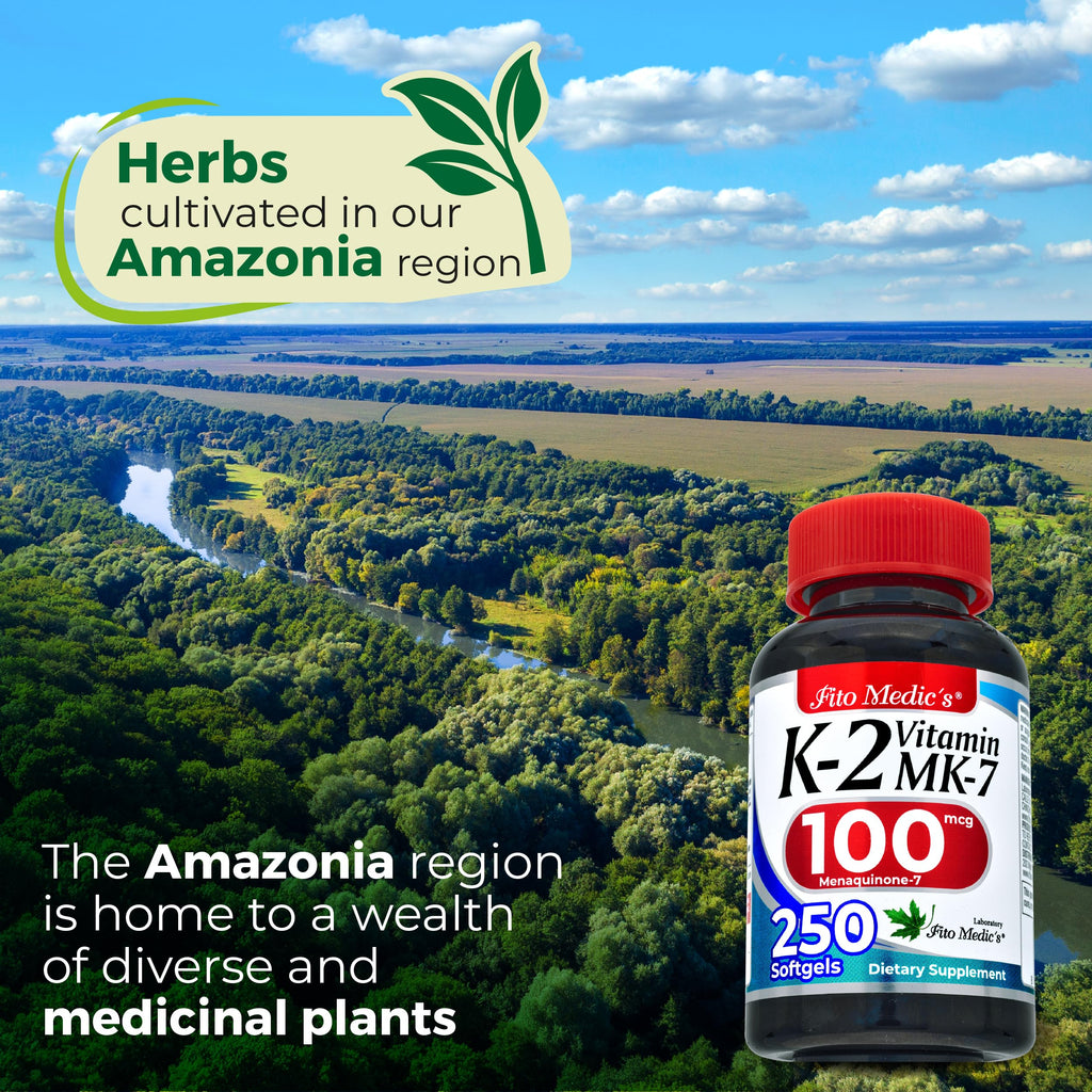 FITO MEDIC'S Lab | Vitamin k2 | k2 Vitamin Supplement | Vitamin k | 250 softgels | 100 mcg |