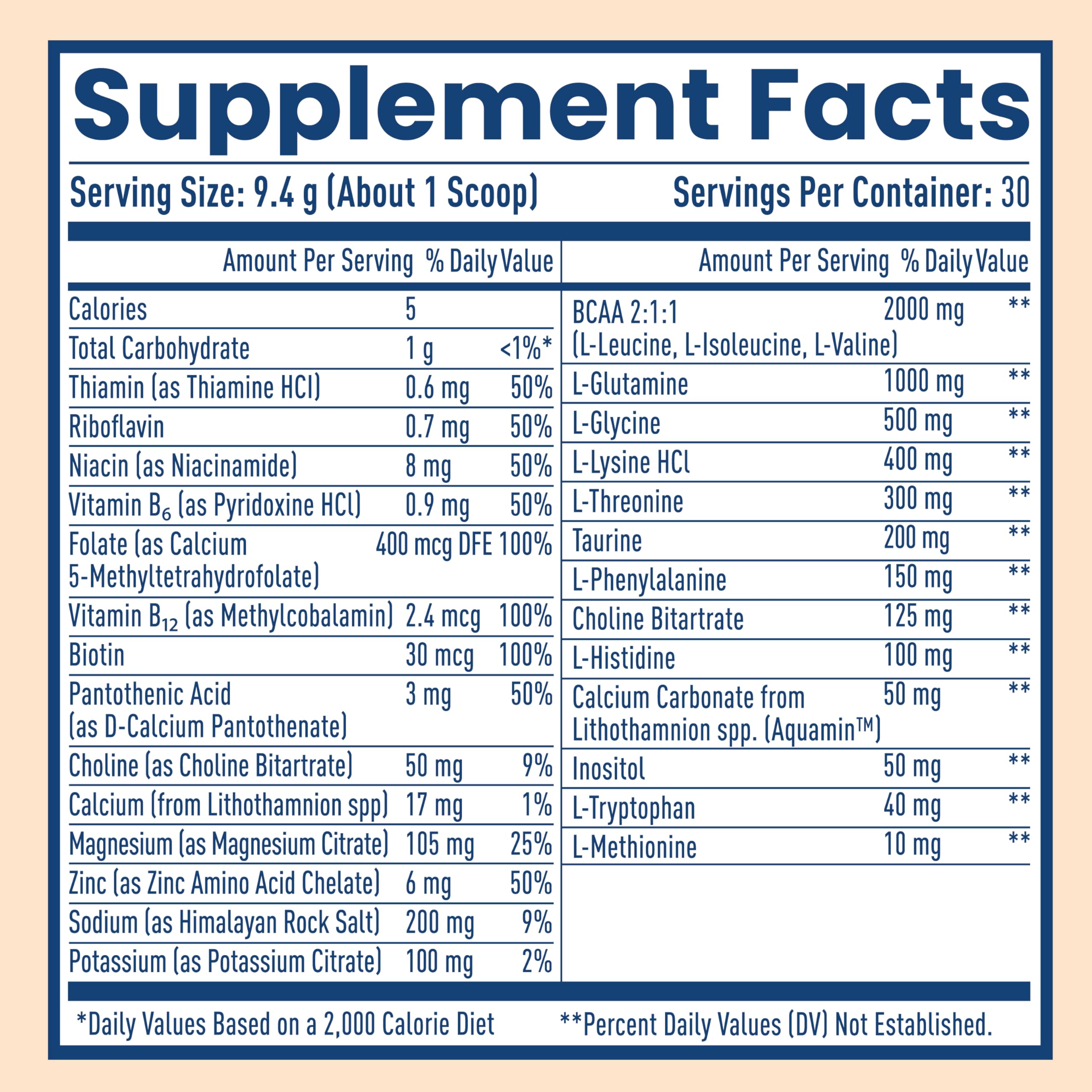 NativePath Hydrate, Zero Sugar, Electrolytes Powder with BCAAs, Tangerine Hydration, Keto & Paleo Friendly, 30 Servings