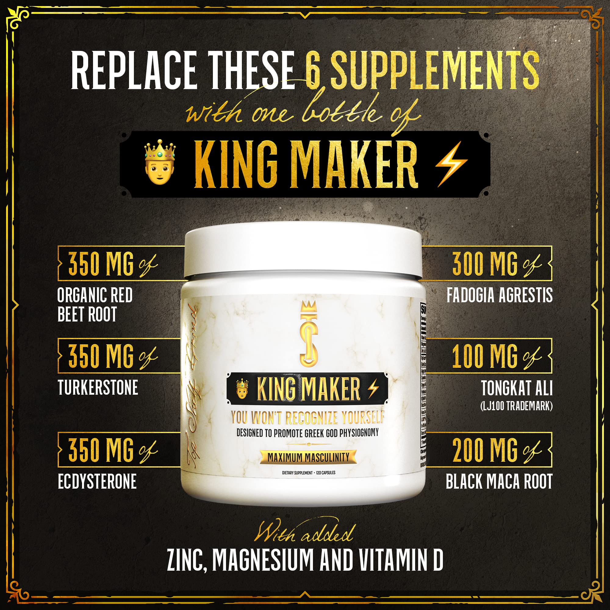 Top Shelf Grind King Maker, 13-in-1 Anabolic Supplement for Men to Increase Stamina Join Top Shelf Grind Au supplements