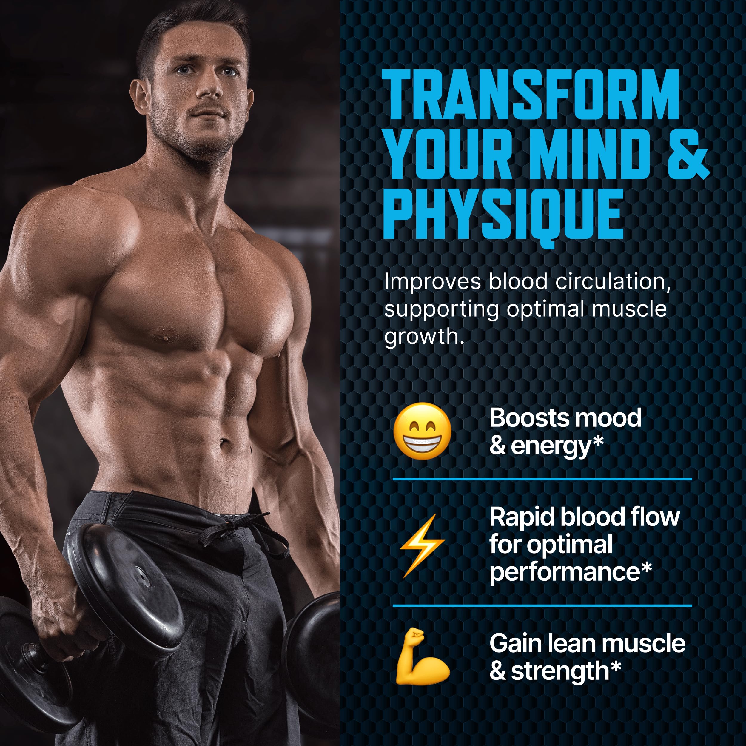 Testosterone Booster Gummies, Male Enhancing Supplement, Add 2 in” Enlargement Gummies for Men , Male Enhancement Chews Energy, Strength, Stamina, Endurance, Performance, Natural Blue Berry Chews Sapir's Nutrition Au supplements