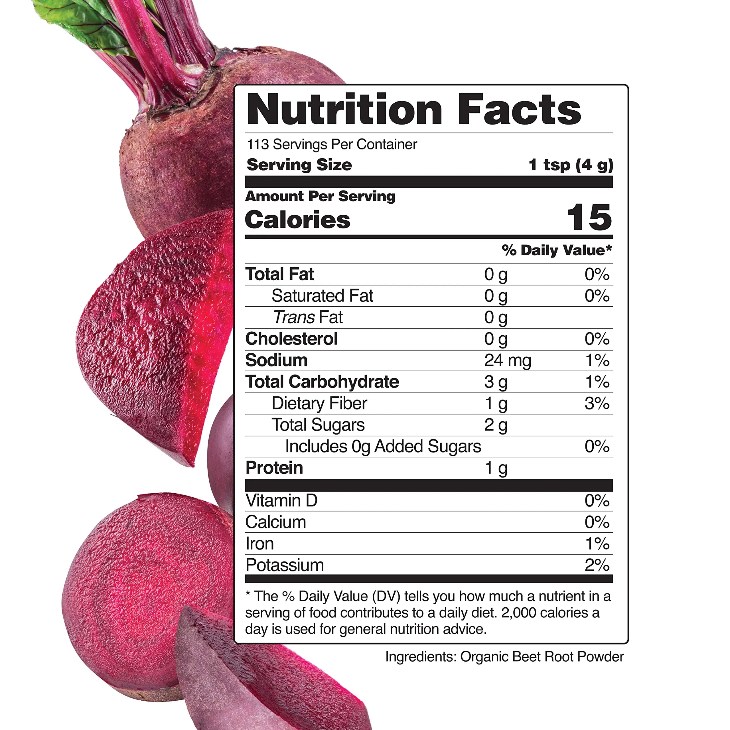 Nations Nutrition Pure Beet Root Powder Organic - Nitric Oxide Circulation Superfood Nations Nutrition Au supplements