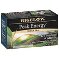 Bigelow Tea Peak Energy plus extra L-Theanine & Caffeine, 18 Count (Pack of 6), 108 Total Tea Bags Bigelow Tea Au supplements