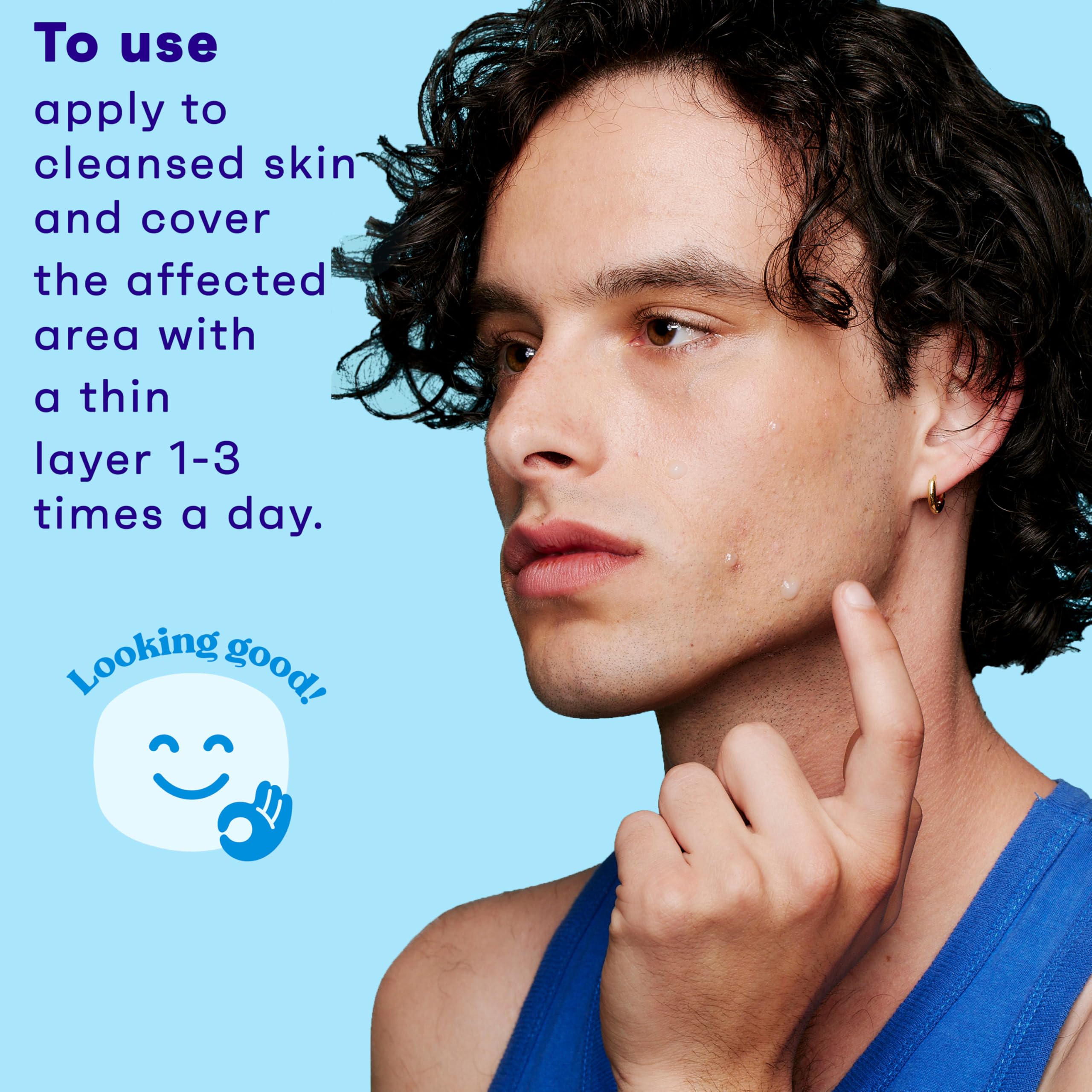 Clean and Clear Advantage Acne Spot Treatment Gel Cream with 2% Salicylic Acid & Witch Hazel, Acne Pimple Medication