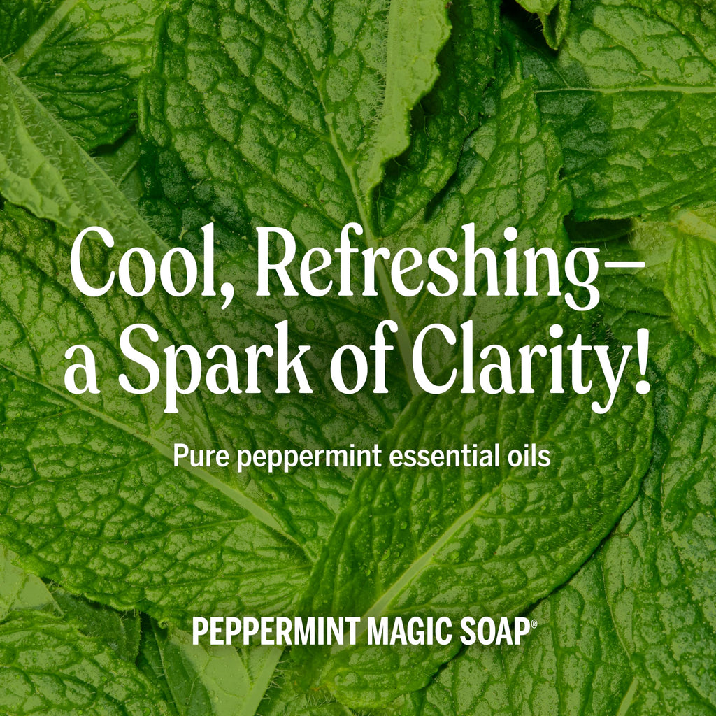 Dr. Bronner's Pure-Castile Magic Liquid Soap - Made with Regenerative Organic Certified Oils- 18-in-1 Uses for Face