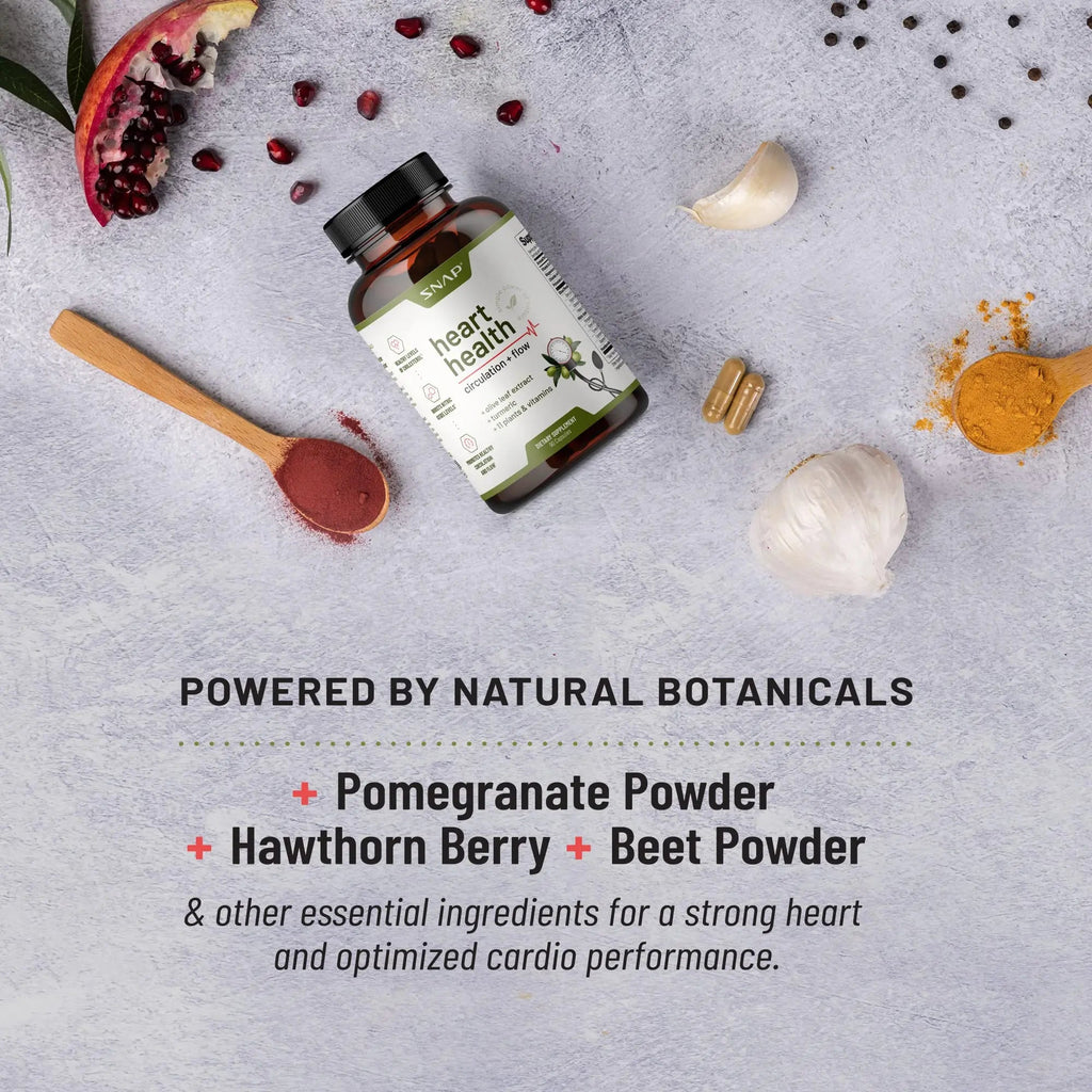 Snap Supplements Heart Health and Nitric Oxide Booster Snap Supplements Au supplements