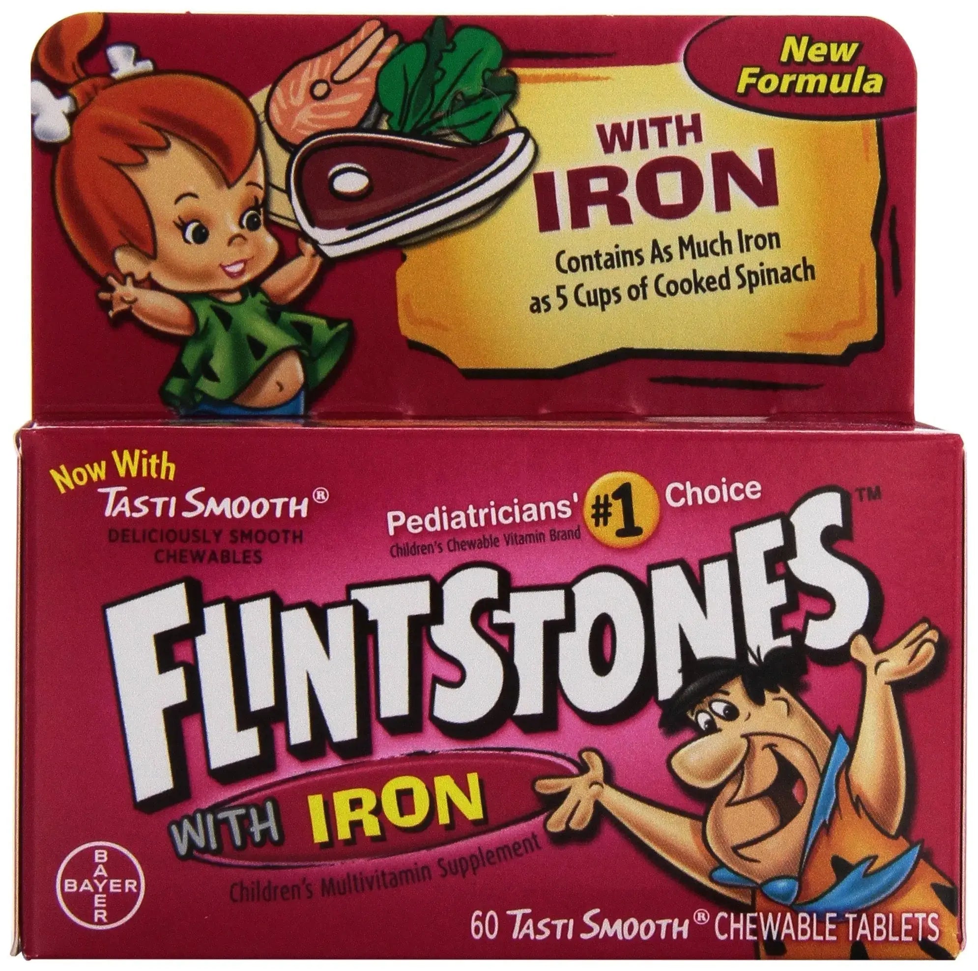 Flintstones Multi Vitamins With Iron, 60 ct Flintstones Vitamins Au supplements