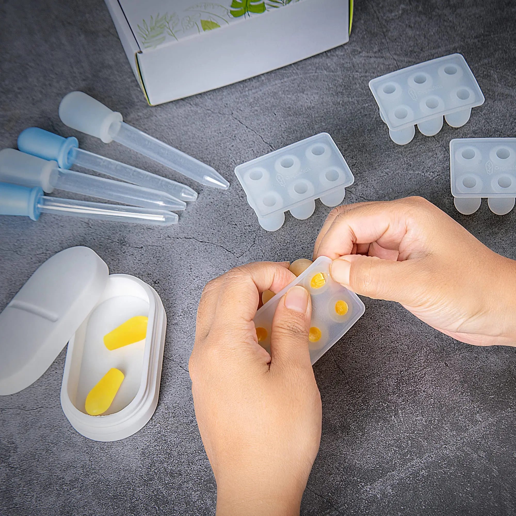 OrganiKit's Reusable Suppository Mold Kit - Eco-Friendly, 2ML, Silicone, Suppository Molds OrganiKit Au supplements