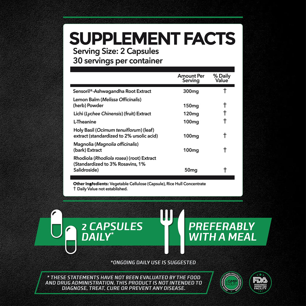 PrimeGENIX CortiSync | Reduce Cortisol | Increase Energy | Improve Focus | Organic PrimeGENIX Au supplements