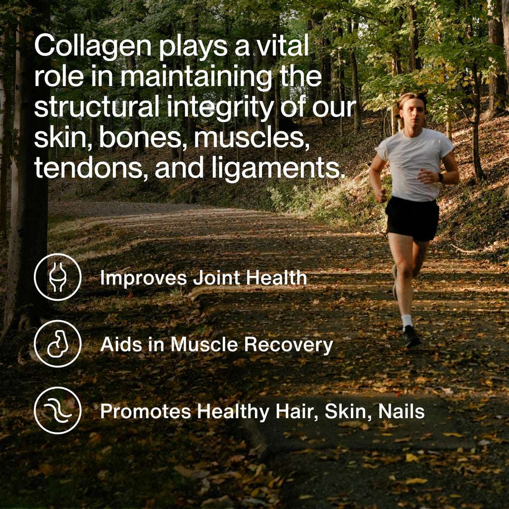 Momentous Grass-Fed Collagen Peptides Powder - Collagen Protein Powder with Fortigel & Vitamin C for Hair, Skin, Nails, & Joint Health Support